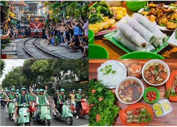 vespa tour hanoi - Hanoi Foodie Experience + Train Street + Back Street $ 78/ person 