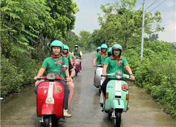 vespa tour hanoi - Hanoi Vespa Countryside of Red River Delta & Rural Villages 5 hours  