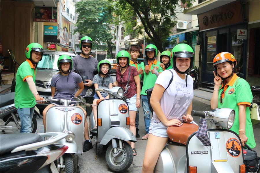Hanoi Vespa Tour - See The Real Hanoi, Experience of Hanoi Foods, Culture,History, Get off The Beaten Track!